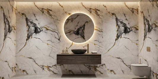 PVC Marble Wall Panels vs Ceramic Tiles Which Is Better for Bathrooms and Kitchens