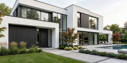 Waterproof Black Composite Exterior Cladding Panels for Homes