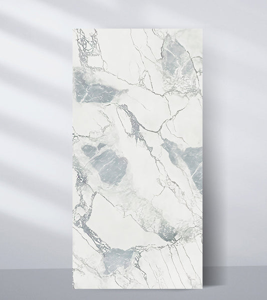 PVC Marble Sheet New Era Wall Panels Blue Mist