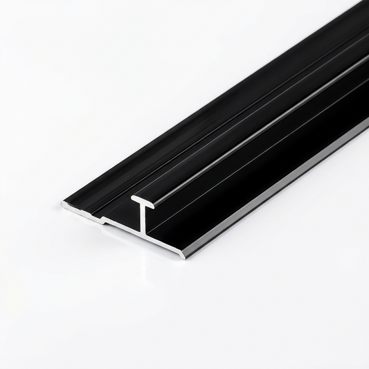 Seamless connection H trim aluminum for wall panels 118 inch length