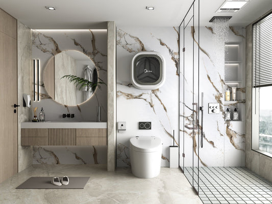 Calacatta Oro Gold PVC Marble Sheet