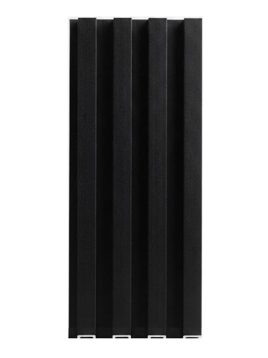 Luxe Noir WPC Fluted 3D Wall Panels for Modern Interior Walls