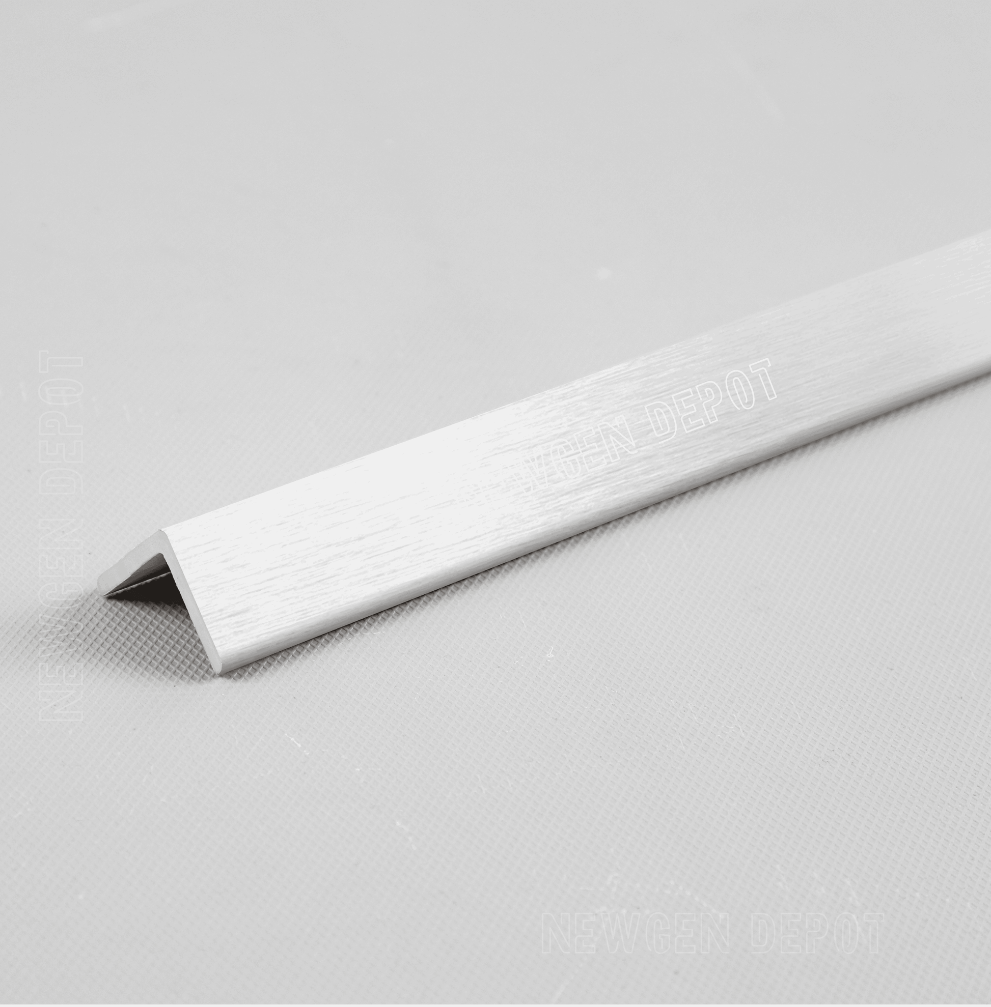 New Era Wall Panels White Brushed Corner Trim