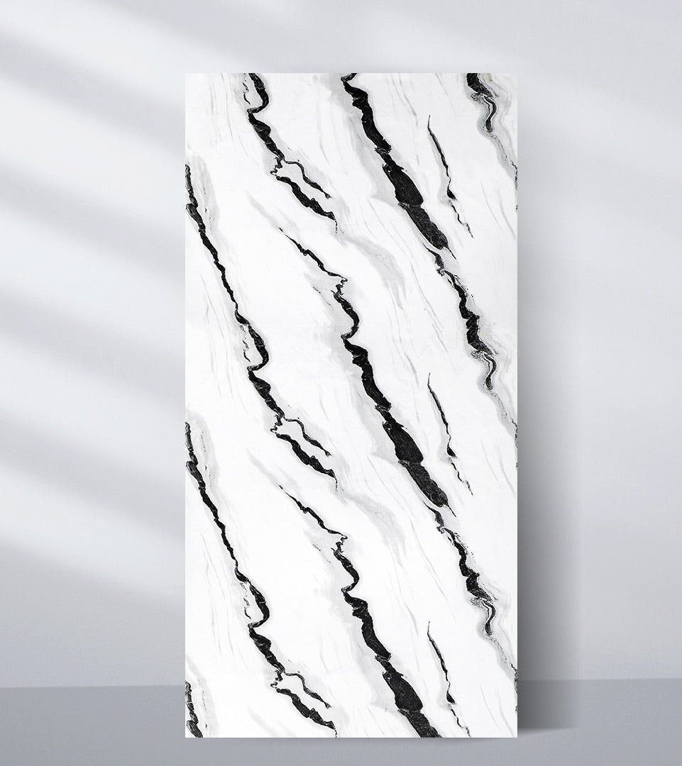 PVC MARBLE SHEET New Era Wall Panels PANDA WHITE