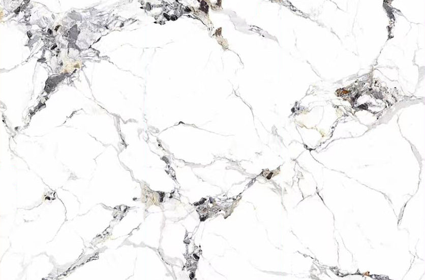 Glacier Vein Luxury Marble Veneer Wall Panels - Seamless Connection - New Era Wall Panels
