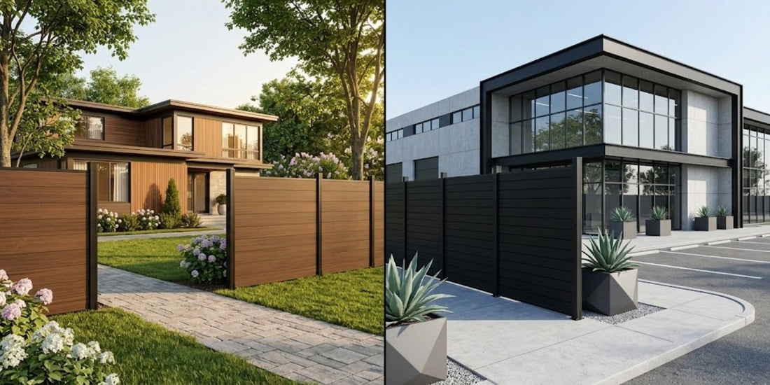 Aluminum vs Composite Fencing: Understanding the Benefits for Modern Landscapes