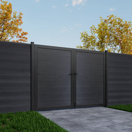 Safety 10 ft. W x 6 ft. H Composite Panel Fence Gate