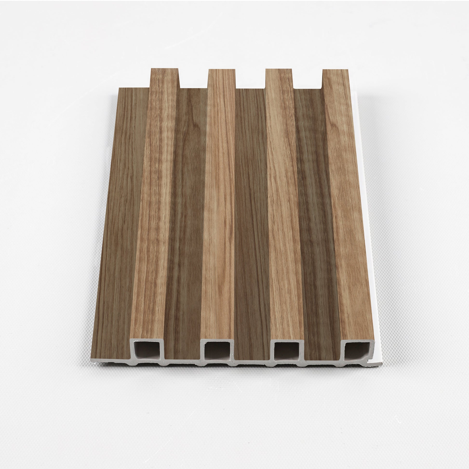 Rustic Maple WPC Fluted 3D Wall Panels. New Era Wall Panels