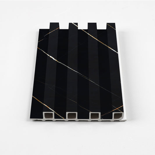 Noir Royale WPC Fluted 3D Wall Panels. New Era Wall Panels