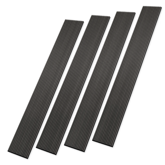 Premium Wood Slat Acoustic Panels | 4 Pieces Covers 33 Sq. Ft. | Decorative  Walls & Ceiling Panels