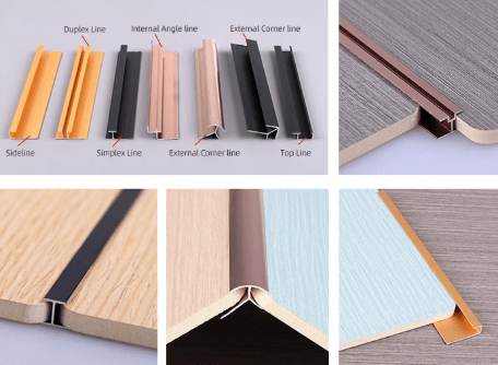 Aluminum Wall Panel Trims corners