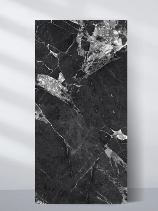 Black and White Marble PVC Wall Panel 8x4 - Fireproof, Waterproof – New ...