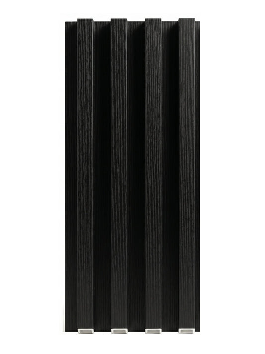 Blackwood WPC Fluted 3D Wall Panels for Modern Interior Design