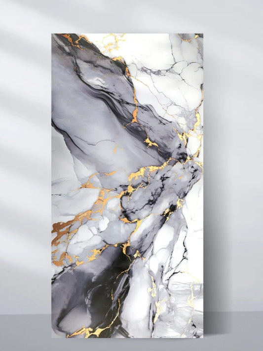 Blue Mist PVC Marble Sheets UV Protected | Waterproof | 4x8 ft (32 sq. ft)