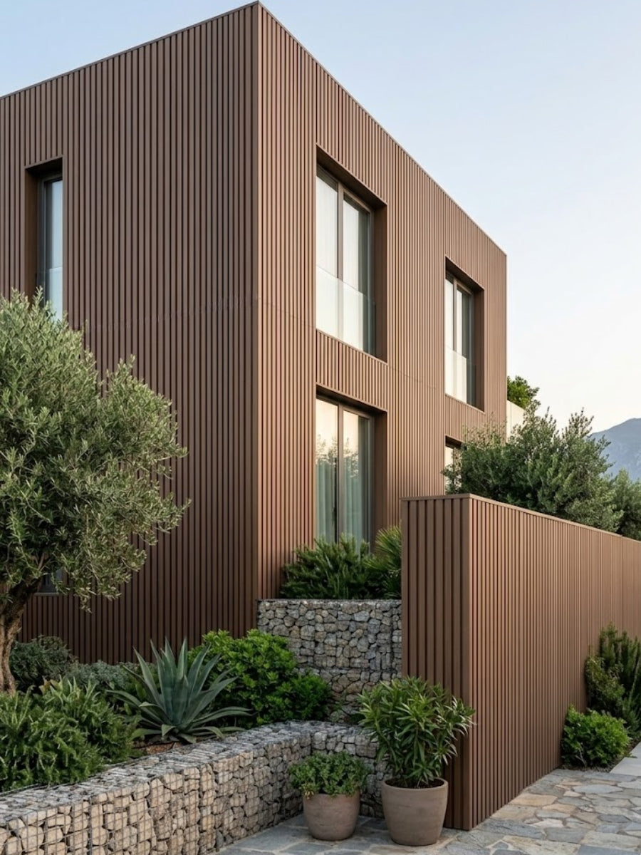 Wood Look Exterior Cladding Panels