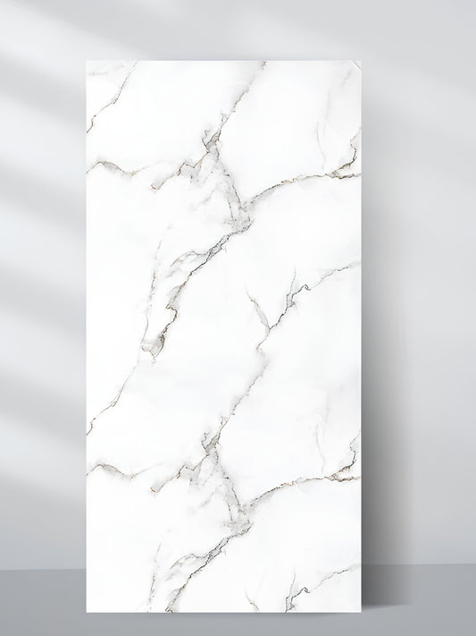Calacatta White PVC Wall Panel | 4x8 ft UV Protected