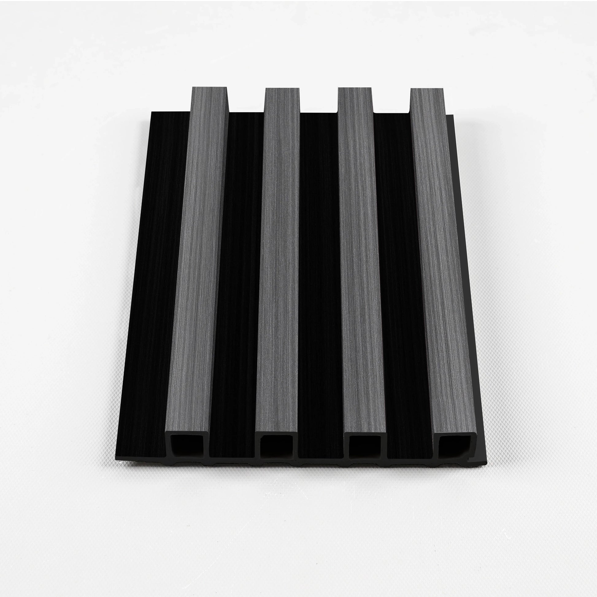 Carborn Gray Lightweight WPC fluted wall panel sample for home interiors