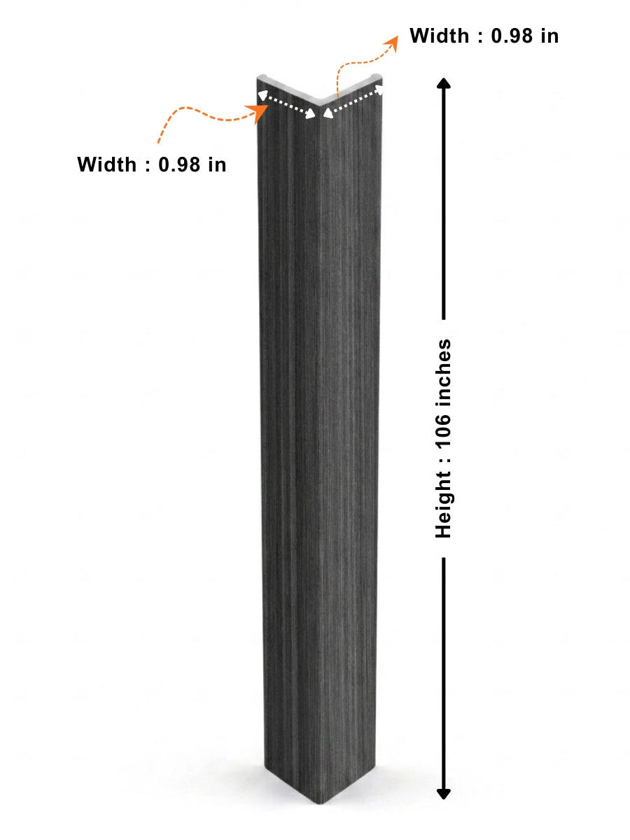 Carborn Gray Trim 106 Inches