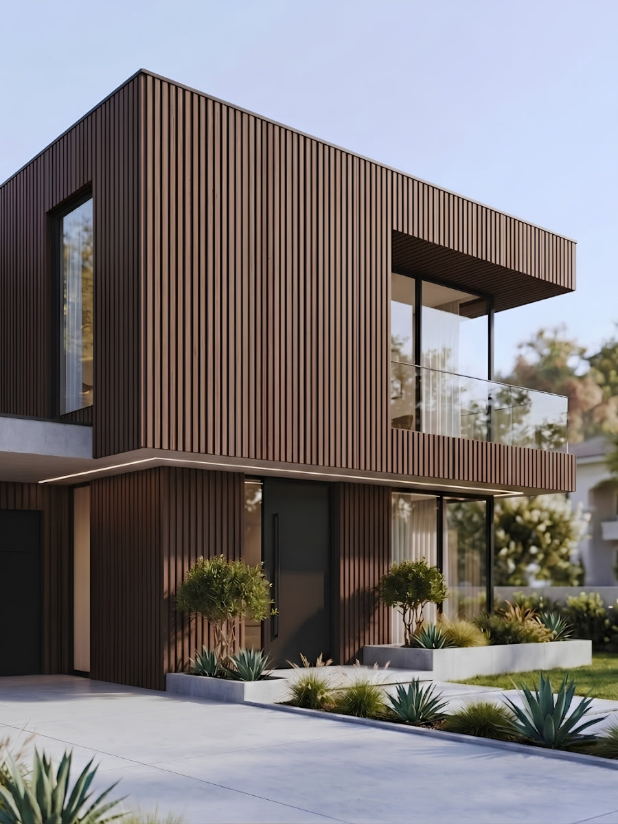 Luxury Dark Brown Exterior Panels