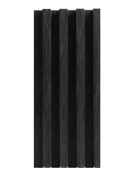Dark Smoky Oak WPC Fluted 3D Wall Panels |  42.9 sq. ft./Box