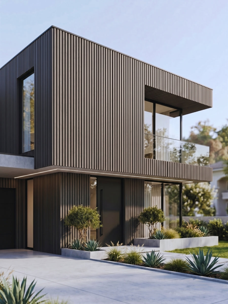 Waterproof Gray Composite Cladding