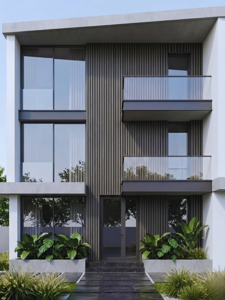 Luxury Gray Exterior Wall Panels