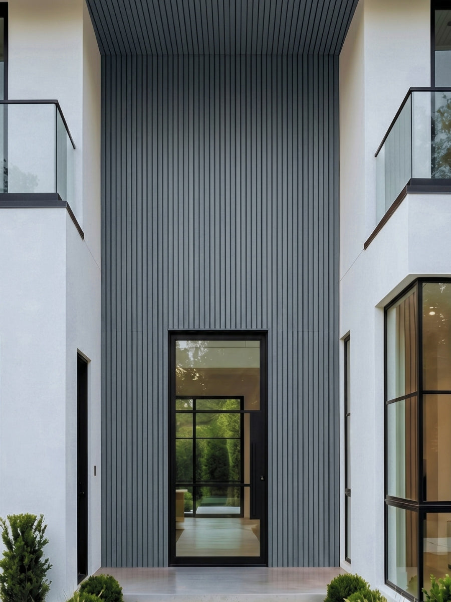 Luxury Light Gray Exterior Panels