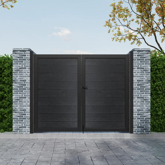Safety 10 ft. W x 6 ft. H Composite Panel Fence Gate