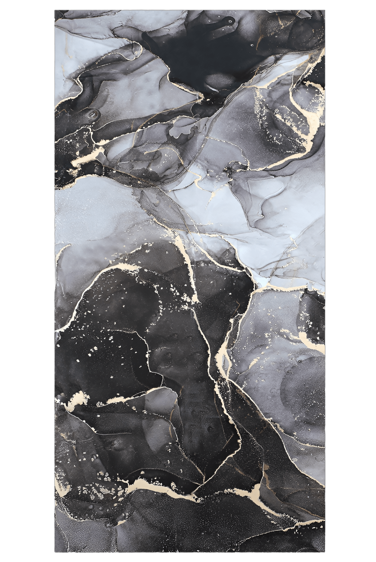 PVC 3D MARBLE SHEET GOLDEN ONYX BLACK New Era Wall Panels