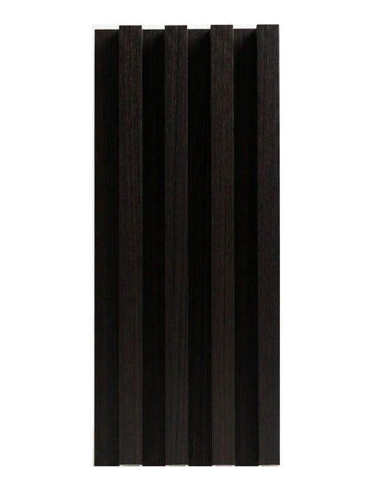 Walnut Ink Metallic WPC Fluted 3D Wall Panels |  42.9 sq. ft./Box
