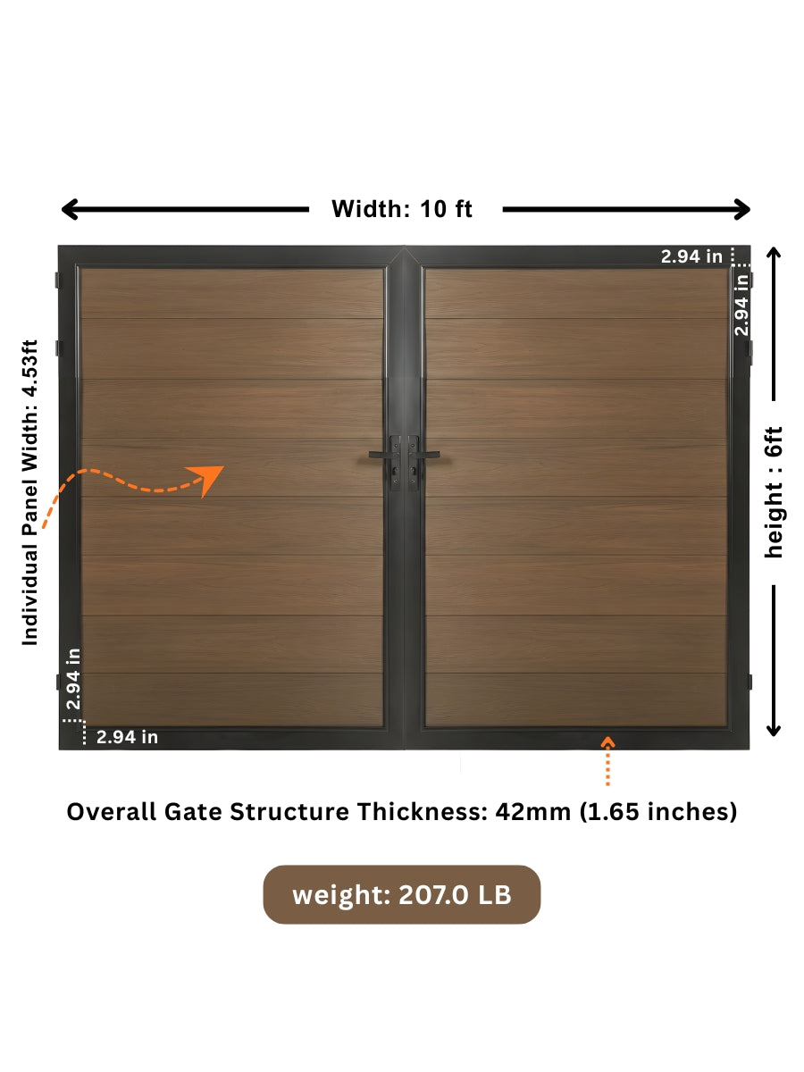 Fence Gate | Durable & Stylish Outdoor Entry – New Era Wall Panels